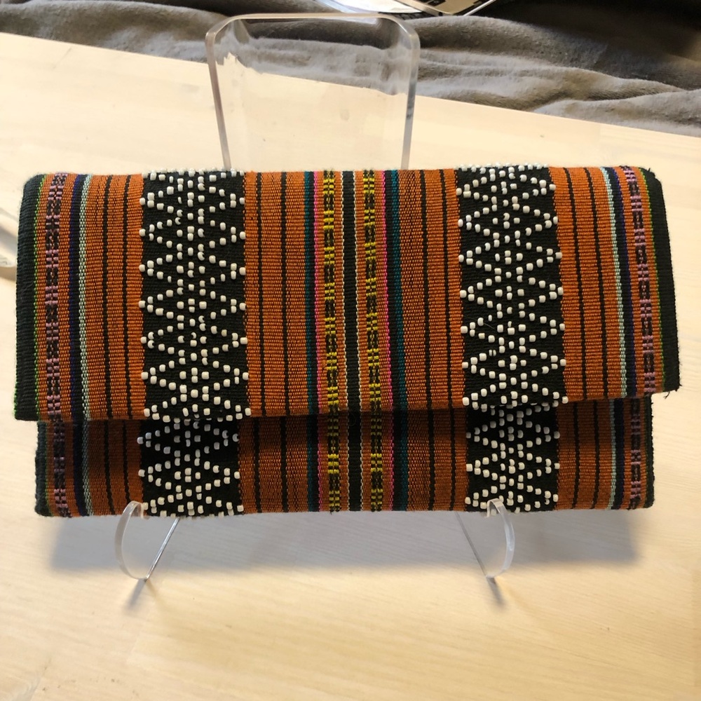 Beaded clutch from The Traditional Arts and Ethnology Centre (TAEC). NWOT.